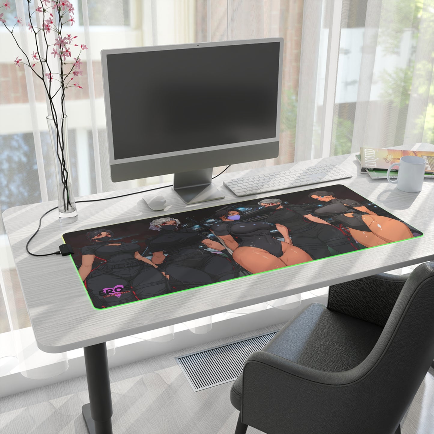 EROS THICKZONE, BOOTY BRIGADE, LED RGB Grand Mousepad