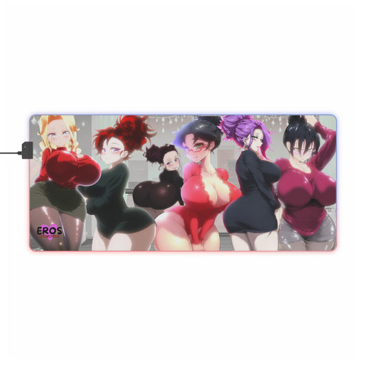 EROS THICKZONE, COZY SQUAD, LED RGB Grand Mousepad